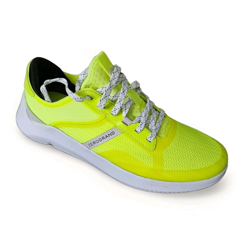 Cole Haan Zero grand Neon Yellow Mens Winner Tennis Sneaker Size 10 Shoe‎ C34012